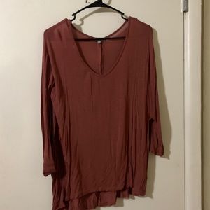 Quarter sleeve blouse